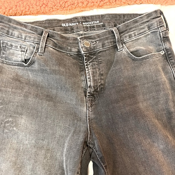 Old Navy Mid Rise Size 10 Gray Jeans - Picture 6 of 6